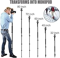 MACTREM 84″ Camera Tripod BT80 — image 4