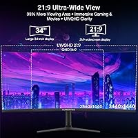 XUNDEFINED X34U180A 34″ Curved Ultrawide Monitor — image 2