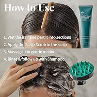PLU Korean Therapy Scalp Scaling Scrub with Silicone Scalp Massager Brush — image 7
