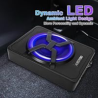 ALIESTFDNO IT-CA01 10 Inch 800W Under-Seat Powered Car Subwoofer — image 4