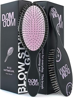 Dom Dom Detangling Hair Brush - Purple