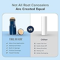 TRUHAIR Color & Conceal Waterproof Root Touch Up Hair Color - White — image 6