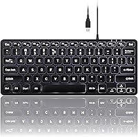 Perixx PERIBOARD-332 Wired Backlit USB Keyboard — image 1