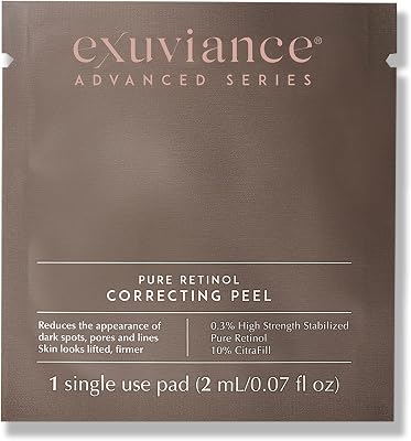 EXUVIANCE Pure Retinol Correcting Chemical Peel 6ct