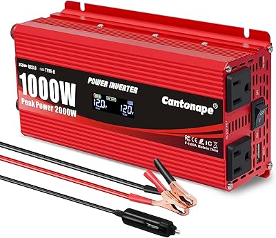 Cantonape 1000W Car Power Inverter