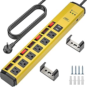 CRST 6-Outlet Heavy Duty Power Strip with USB Review