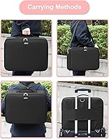 Relavel Extra Large Makeup Case with Shoulder Strap — image 6