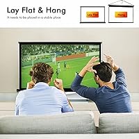 Tecdigbo 50-inch Portable Projector Screen — image 6