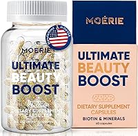 Moerie Ultimate Hair Boost Supplement for Women & Men - 60 Capsules — image 1
