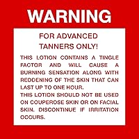 Onyx Ice & Fire Extreme Tingle Dark Bronzer Lotion 9.59oz — image 2