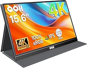 QQH Z12-4 15.6″ 4K Portable Monitor