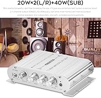 Douk Audio Mini HiFi Stereo 2.1 Channel Audio Amplifier — image 3