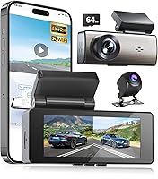 USHJNV A10 4K+2K Dual Dash Cam — image 1