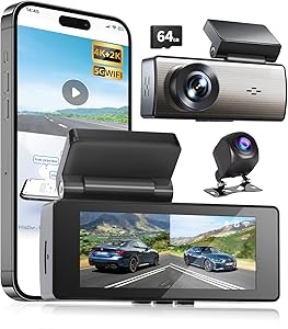 USHJNV A10 4K+2K Dual Dash Cam Review