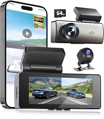 USHJNV A10 4K+2K Dual Dash Cam