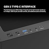 GAMDIAS GD-ATHENA M3 ATX Mid Tower Gaming PC Case — image 8