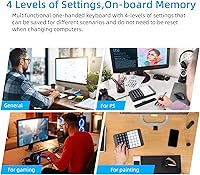 Koolertron One Handed Mechanical Gaming Keyboard 48 Keys — image 4