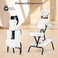 Giantex Portable Massage Chair — image 3