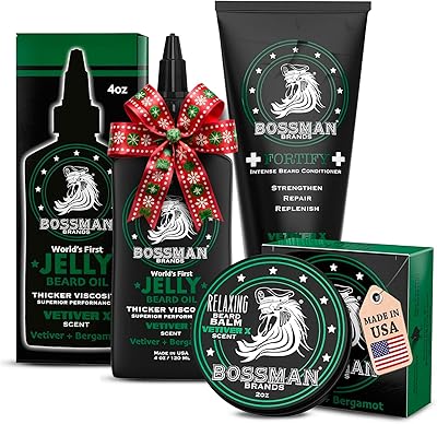 Bossman Essentials Beard Kit – Vetiver X Scent