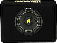 Kicker TCWC104 CompC 10″ Subwoofer in Thin Profile Enclosure 4-Ohm — image 3
