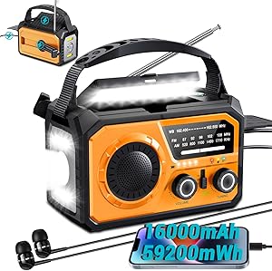 FFQRLP H21 Solar Crank Emergency Radio 16000mAh Review