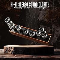 SWTOIPIG 8050 Retro Wooden Bluetooth Speaker — image 2