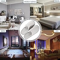 Spa Slippers 6-10 Pairs Non-Slip Disposable Slippers for Guests — image 7