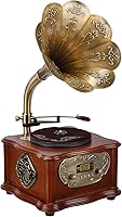 BANDC Wooden Gramophone Vinyl Record Player — image 1