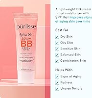 pūrlisse Ageless Glow Serum BB Cream SPF 40 - Light Medium — image 2