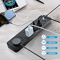 Jumpso 11-in-1 Power Strip with USB-C Ports — image 2