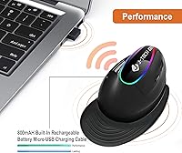 J-Tech Digital V638 Ergonomic Wireless Mouse — image 4