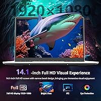 Gezoon D-1420 Laptop, 14.1-inch, Intel Celeron N4020, 8GB RAM, 256GB SSD — image 2