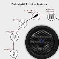 Rockville RTB80A Powered Subwoofer, 8″ — image 7