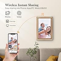 Canupdog 10.1″ WiFi Digital Picture Frame 16GB — image 3