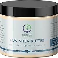 Essential Living Unrefined Shea Butter 16oz — image 1