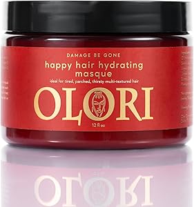 Olori Happy Hair Mask 12oz for Curly Hair Review