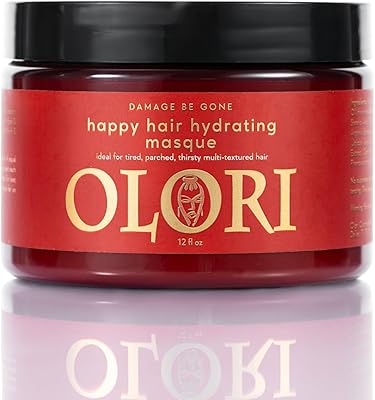 Olori Happy Hair Mask 12oz for Curly Hair