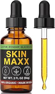 Skin Maxx Organic Castor Oil, Rosehip Oil & Black Seed Oil Face Serum 2 Fl Oz Review