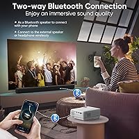 NISOO M10 Mini Projector with WiFi and Bluetooth — image 3