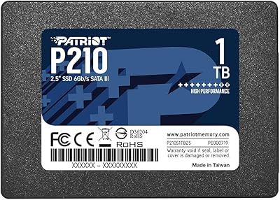 Patriot P210 1TB Internal SSD
