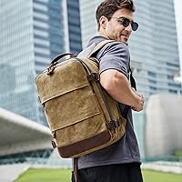 BOVIP Travel Backpack BO-115 Brown — image 2