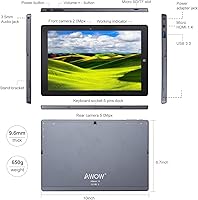 AWOW AiBook 10 2-in-1 Windows Tablet, 12GB RAM, 256GB Storage — image 5