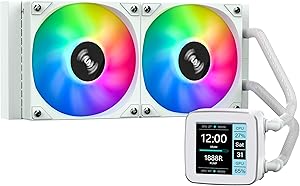 SAMA LD 240mm AIO Liquid CPU Cooler Review