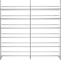 TransDeco CD/DVD Rack, 792 552, Clear/Silver — image 2