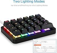 Koolertron One-Handed Macro Mechanical Keyboard — image 4