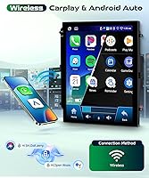 Podofo 4G+64G Vertical Android Car Stereo Radio — image 5