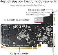 QTHREE Radeon HD 5450 2GB Graphics Card — image 3