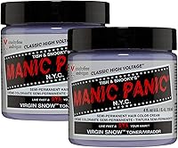 MANIC PANIC Virgin Snow Blue Tinted Hair Toner (2PK) — image 1