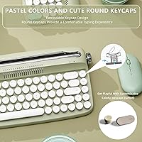 YUNZII B307 Wireless Retro Typewriter Keyboard — image 4