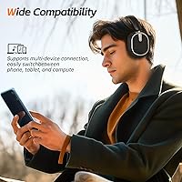 MMWOWARTS H2 Hybrid Active Noise Cancelling Bluetooth Headphones — image 2